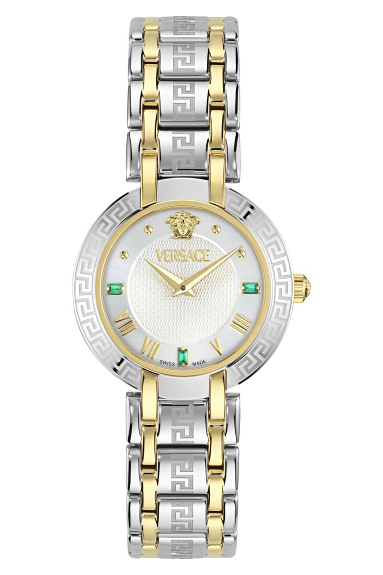 Antlia Emerald Bracelet Watch, 34mm, Main, color, TWO TONE
