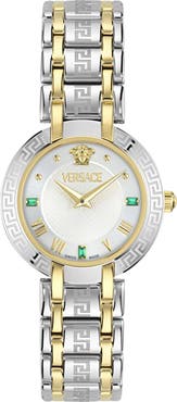 Versace Antlia Emerald Bracelet Watch, 34mm