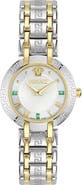 Versace Antlia Emerald Bracelet Watch, 34mm