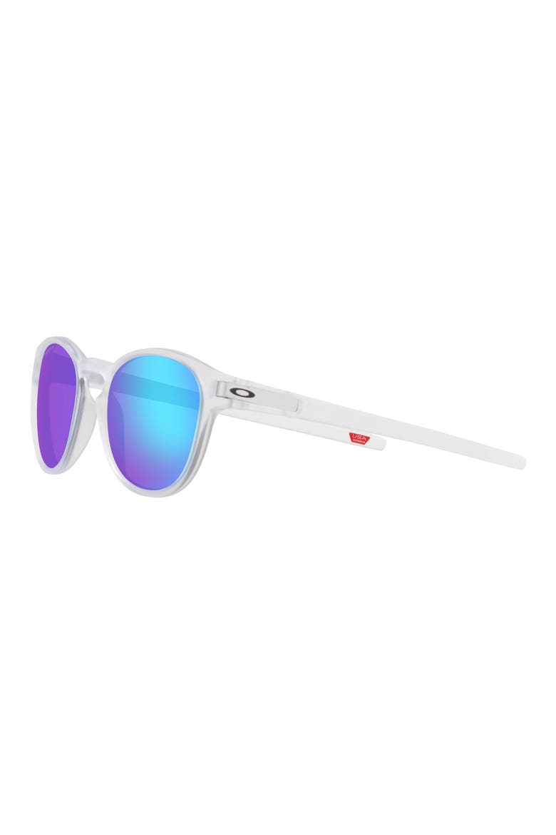 Latch™ 53mm Prizm™ Polarized Round Sunglasses, Alternate, color, CLEAR