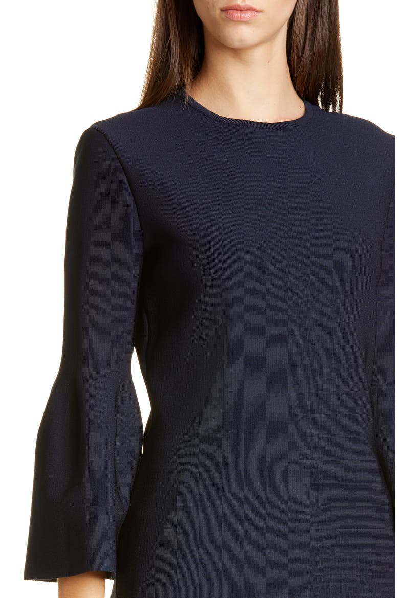 Sculptural Milano Sweater, Alternate, color, NAVY