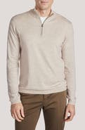 Jack Victor Daniel Quarter-Zip Cotton Sweater