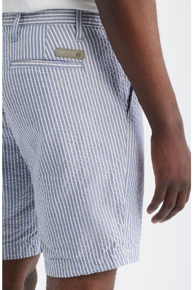 Wanderer Seersucker Stripe Chino Shorts, Alternate, color, PARADISE COVE