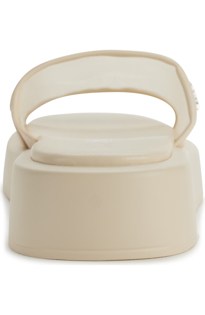 DKNY Orion Mesh Platform Slide Sandal, Alternate, color, Bone