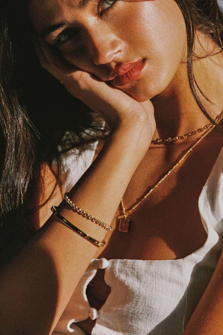 Starlight Cuff, Alternate, color, Gold