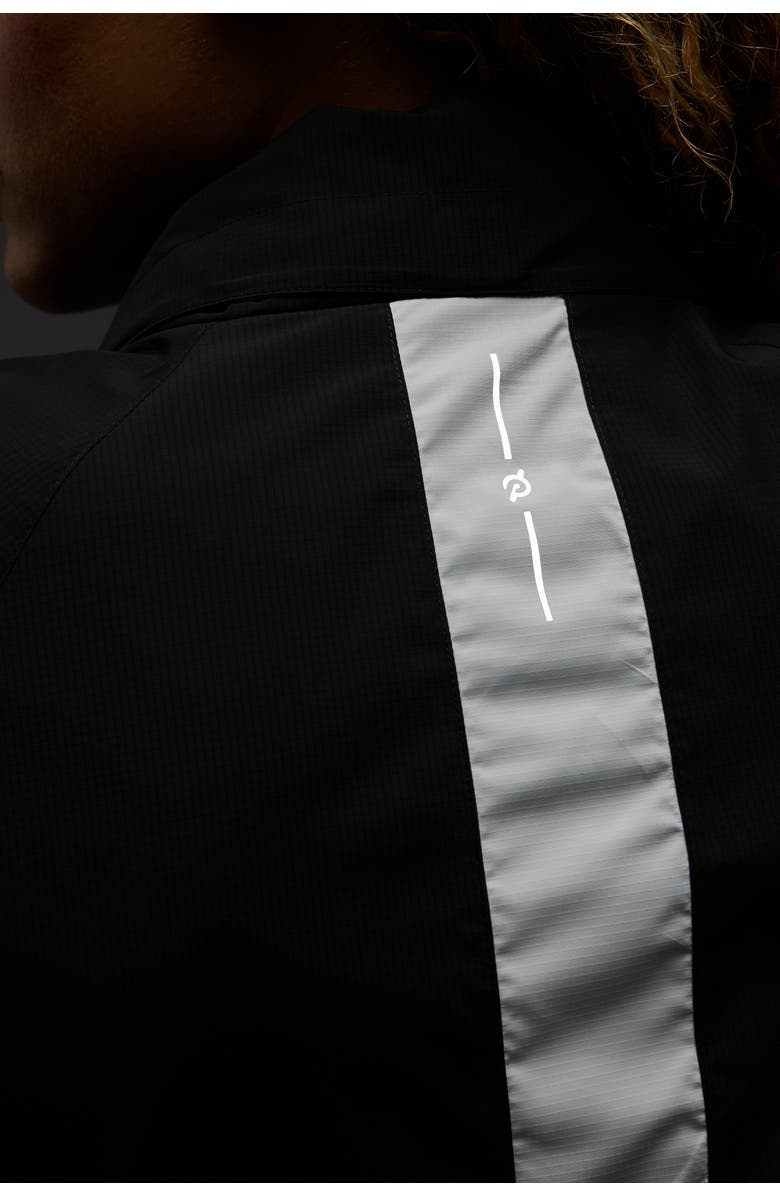 Peloton Woven Seamed Run Shell, Alternate, color, Jet Black