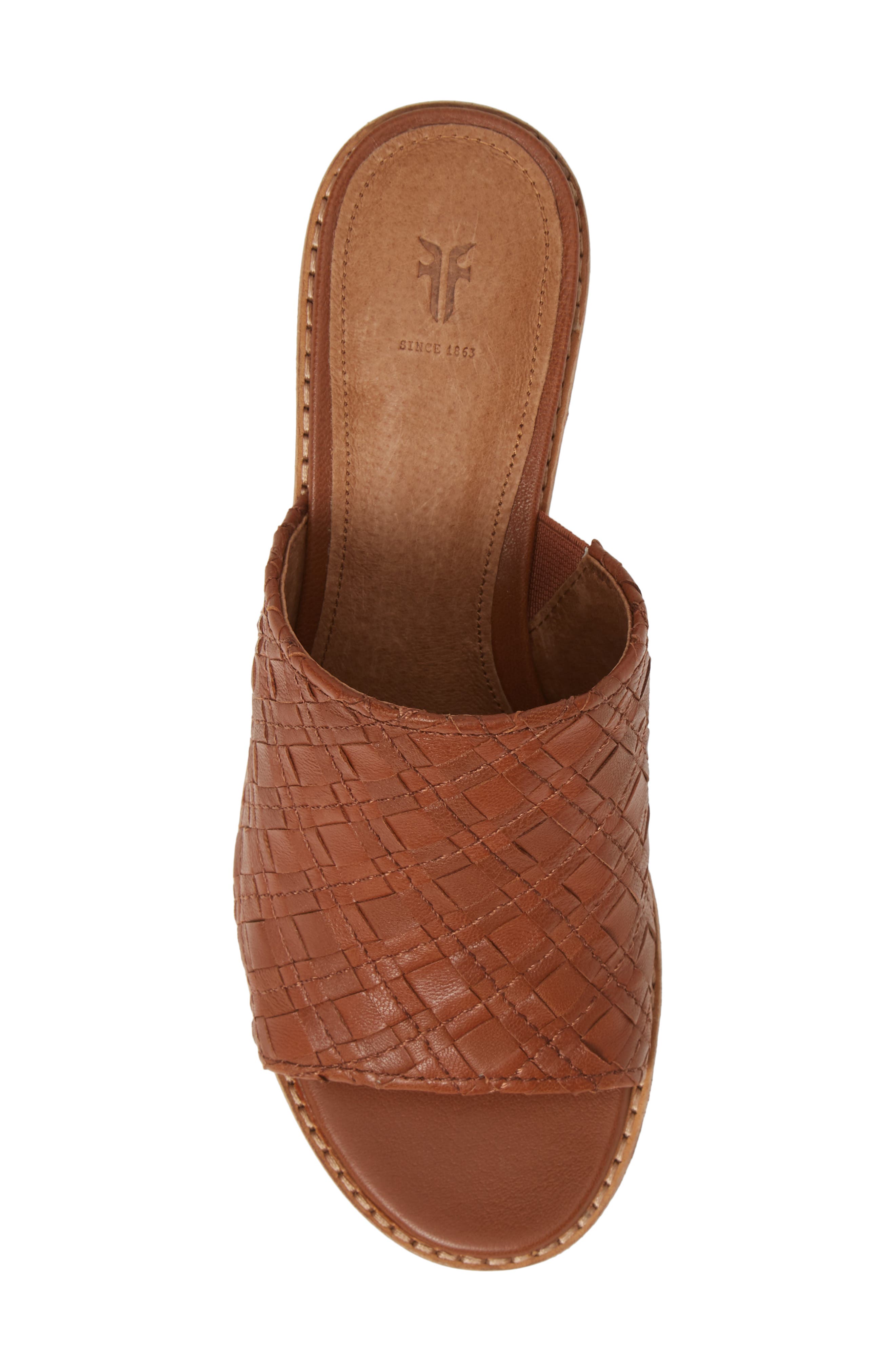 Frye Cindy Woven Slide Sandal, Alternate, color, 