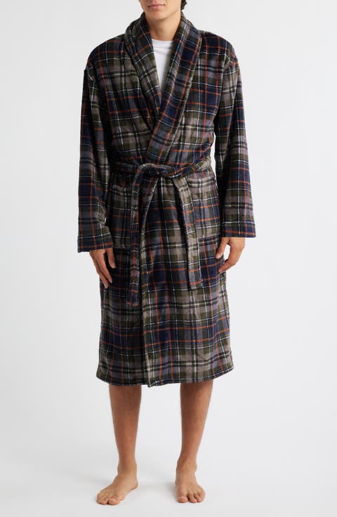Smoky Mountain Plush Fleece Robe