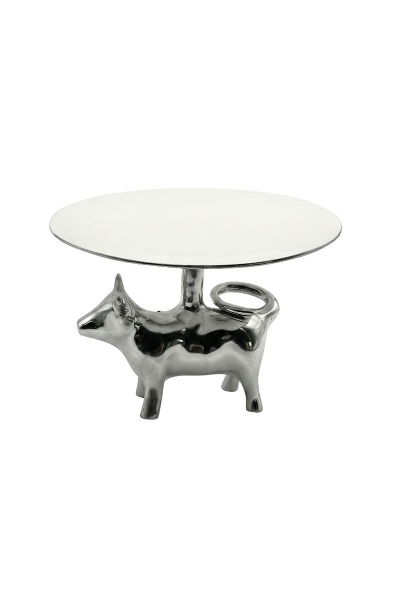 Vacca Pedestal, Main, color, Silver