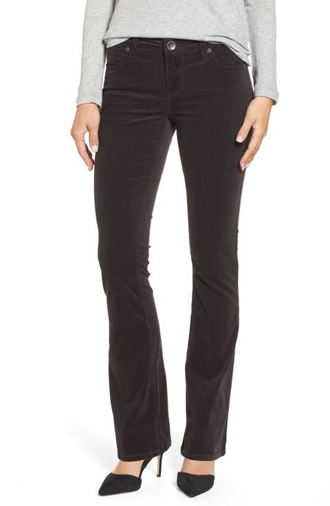 Karen Bootcut Corduroy Pants (Regular & Petite)