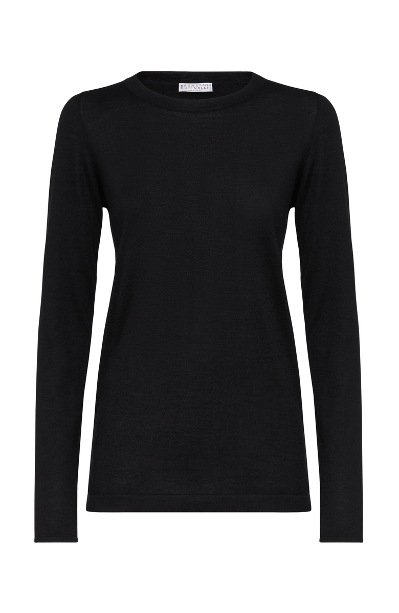 Brunello Cucinelli Cashmere and silk sweater, Main, color,