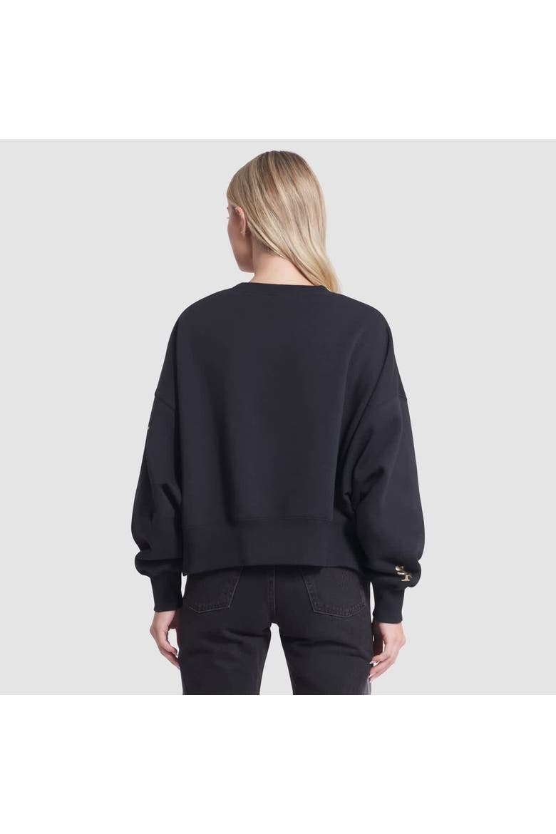 Women's Nike Black San Francisco 49ers 2025 Rivalries Collection Oversized Phoenix Fleece Sweatshirt, Alternate, color, Black