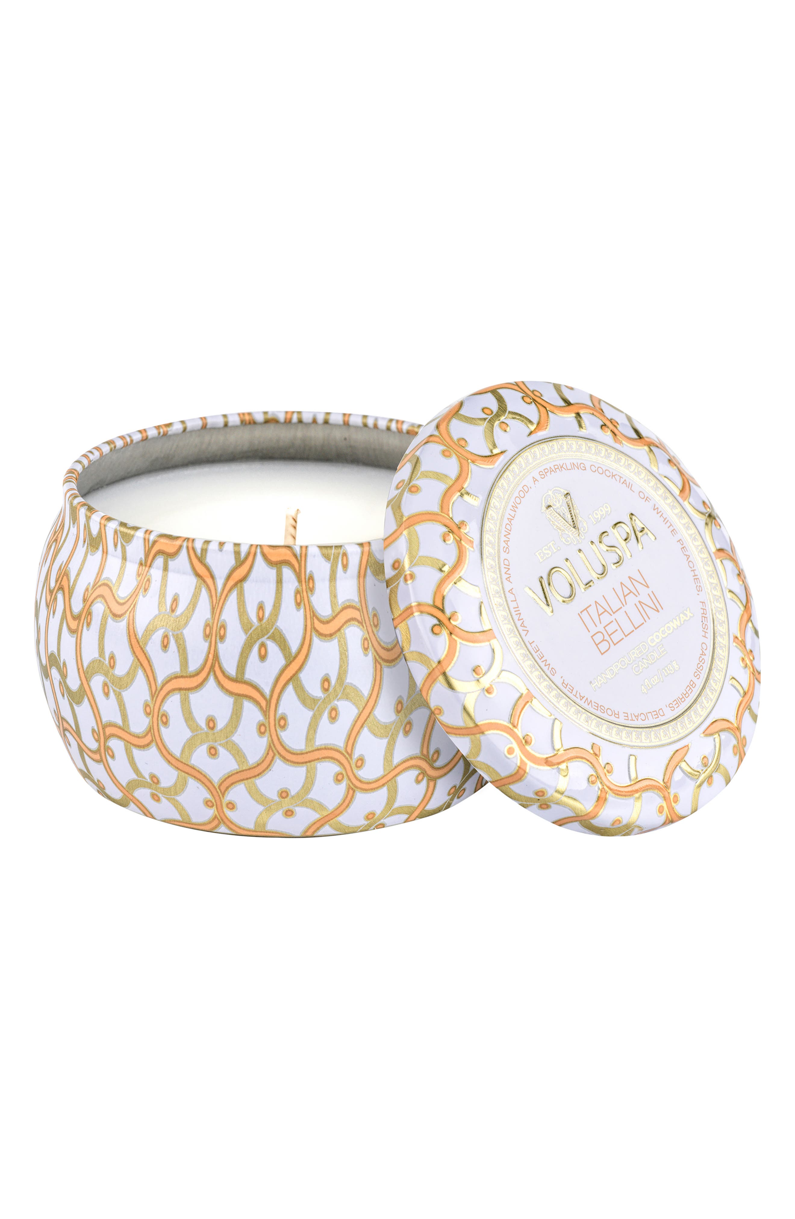 Voluspa Italian Bellini Mini Tin Candle