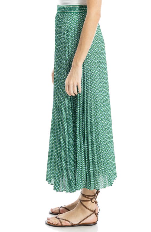 MAX STUDIO MAX STUDIO PLEATED MAXI SKIRT 