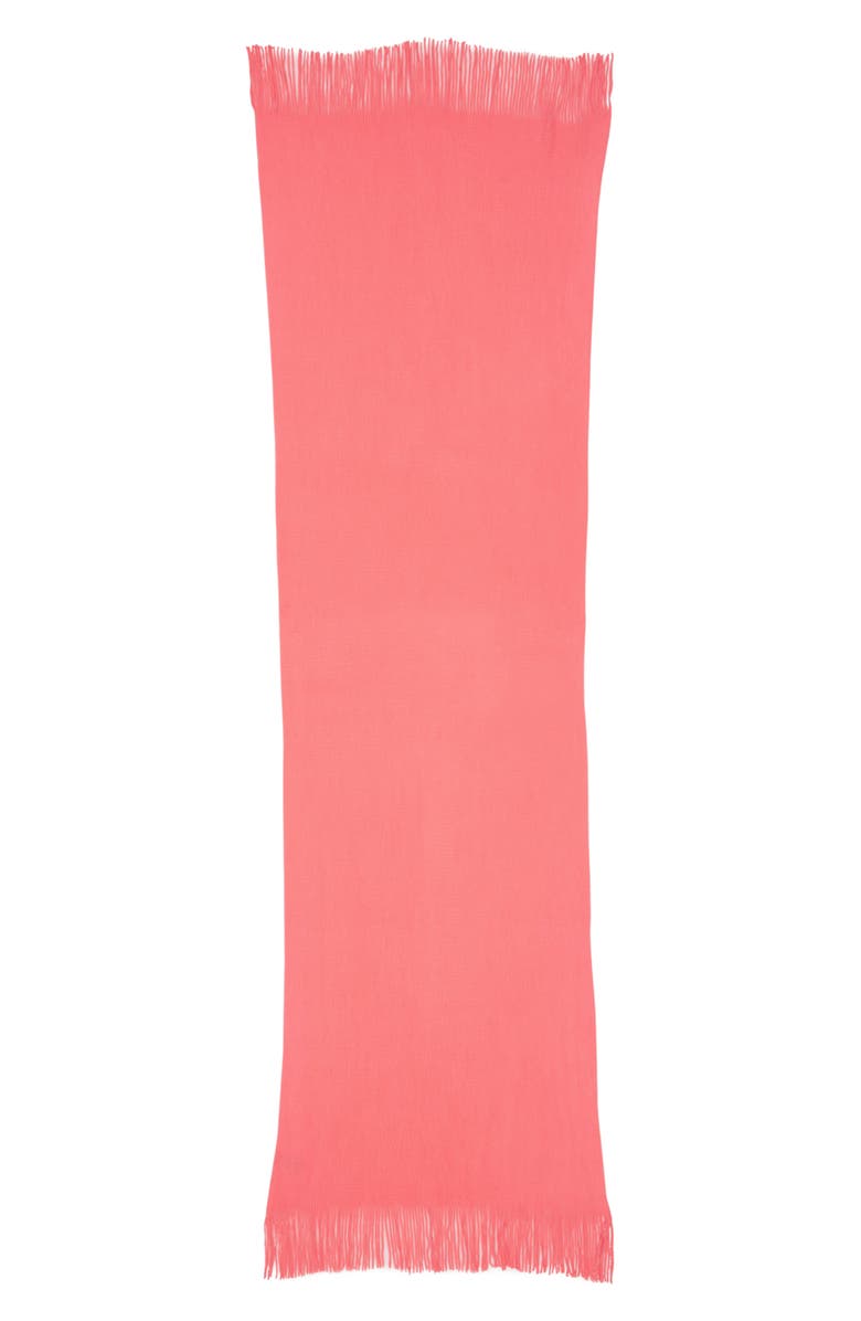 David & Young Neon Fringe Scarf, Alternate, color, 
