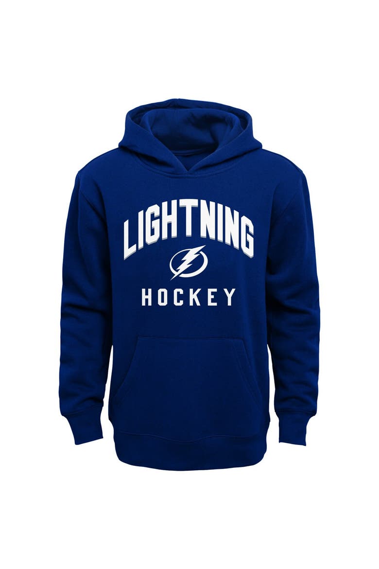 Toddler Blue/Heather Gray Tampa Bay Lightning Play by Play Pullover Hoodie & Pants Set, Alternate, color, Blue