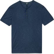 John Varvatos Biello Slim Fit Henley Top