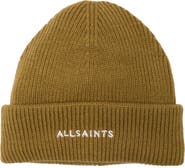 AllSaints Classic Logo Beanie