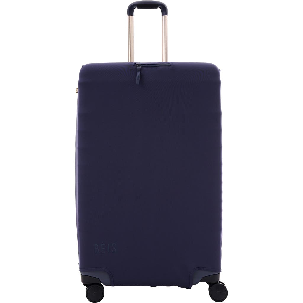 Beis Béis The Large Check-in Luggage Cover In Blue