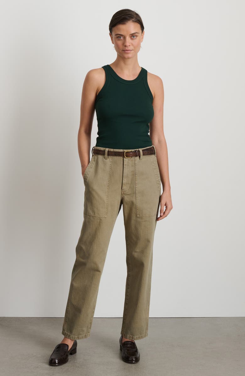 Alex Mill Everyday Rib Tank, Alternate, color, 