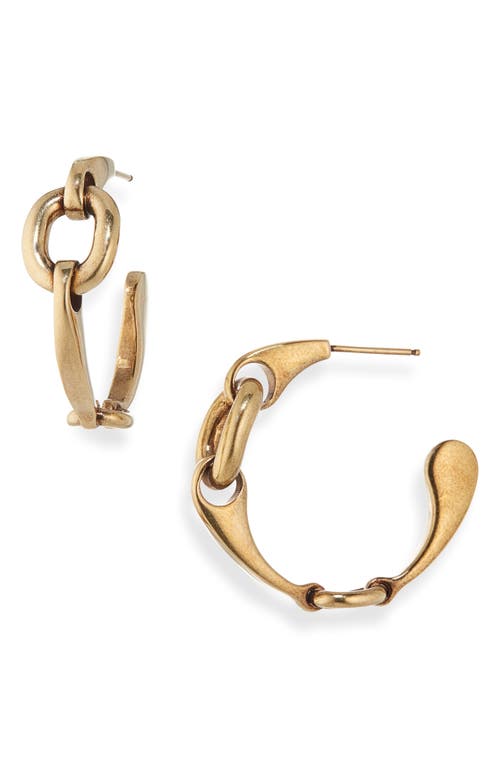 Chloé The  Spirit Hoop Earrings In Gold