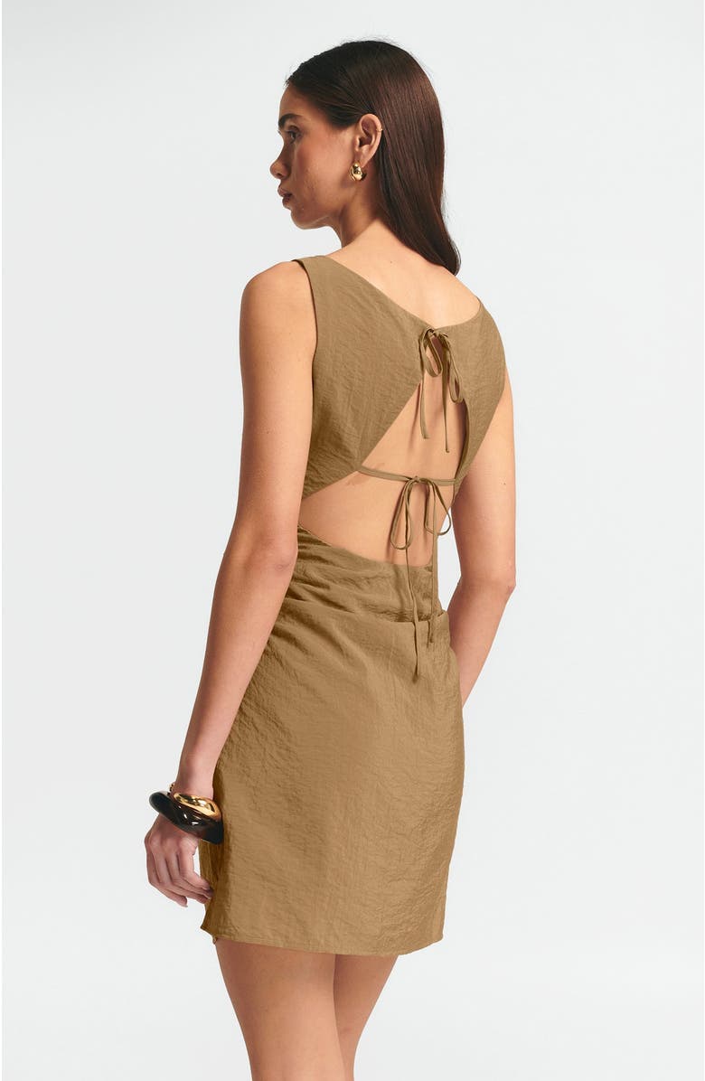 ST MRLO Sara Mini Dress, Alternate, color, Brown