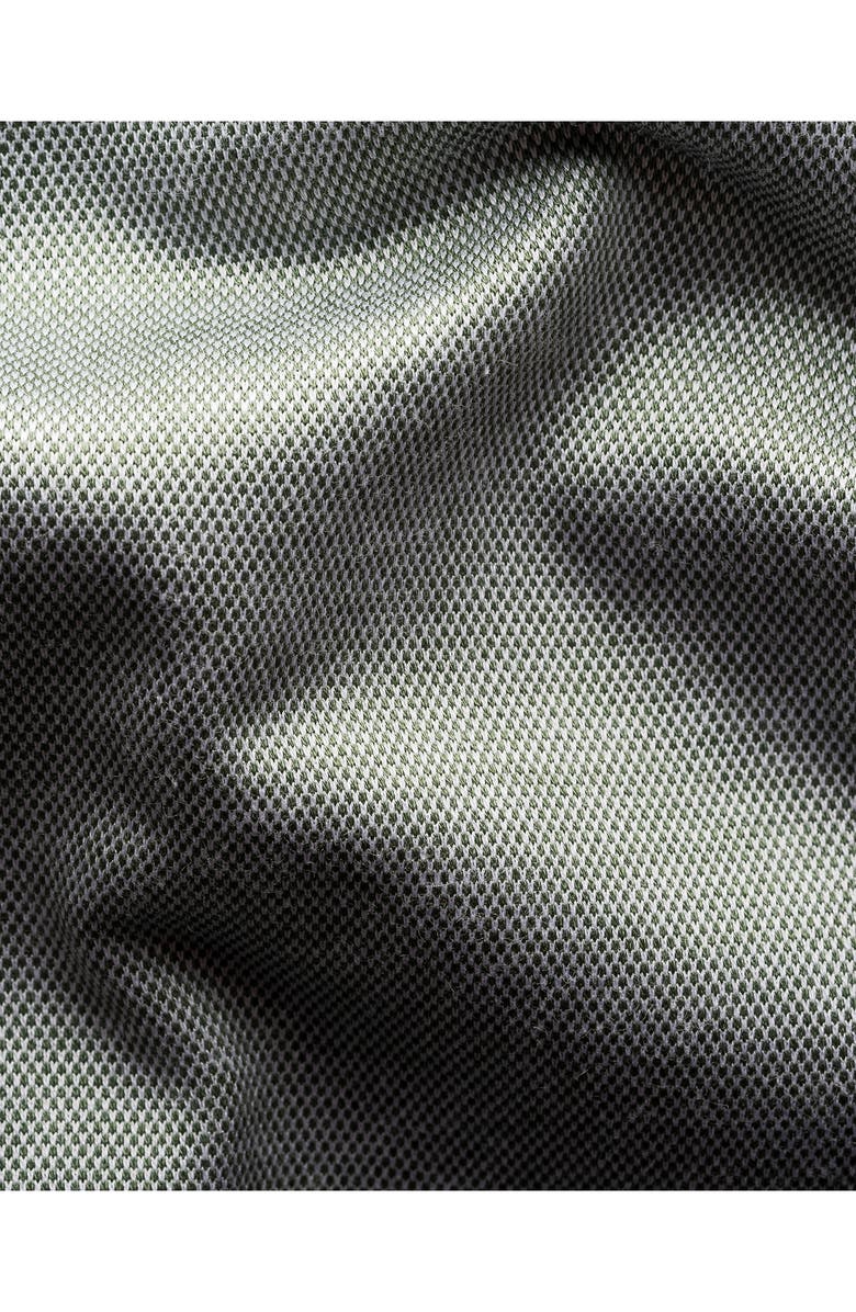 Eton Filo di Scozia Jersey Shirt, Alternate, color, Medium Green