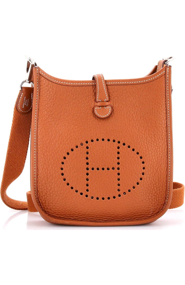 Pre-Owned Hermes Evelyne Bag Gen III Clemence TPM, Main, color, Gold