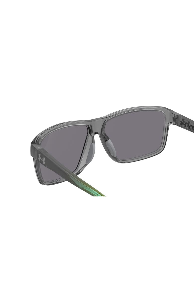 Under Armour Kickoff Square Sunglasses, Alternate, color, 