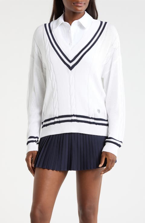 Club Stripe Sweater