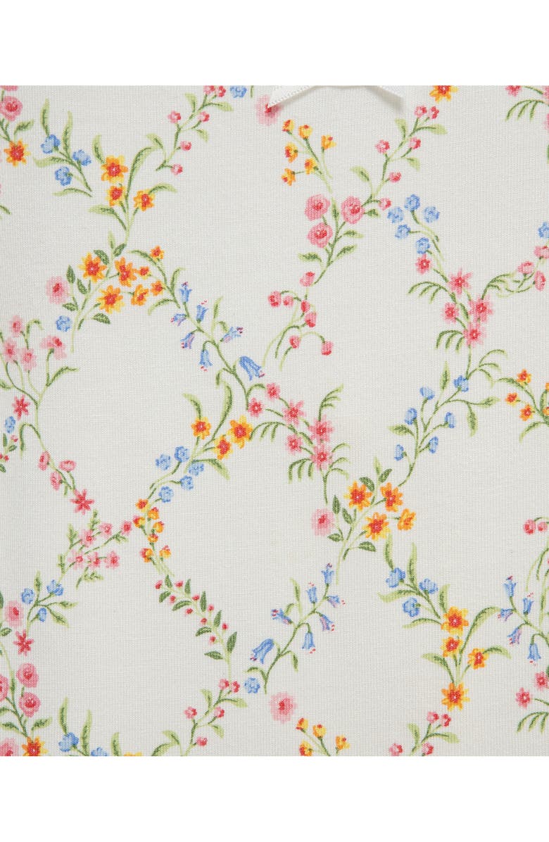 Little Me Bunny 4-Piece Assorted Pajamas, Alternate, color, Aqua