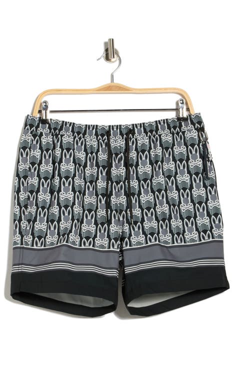 Jake Print Swim Trunks
