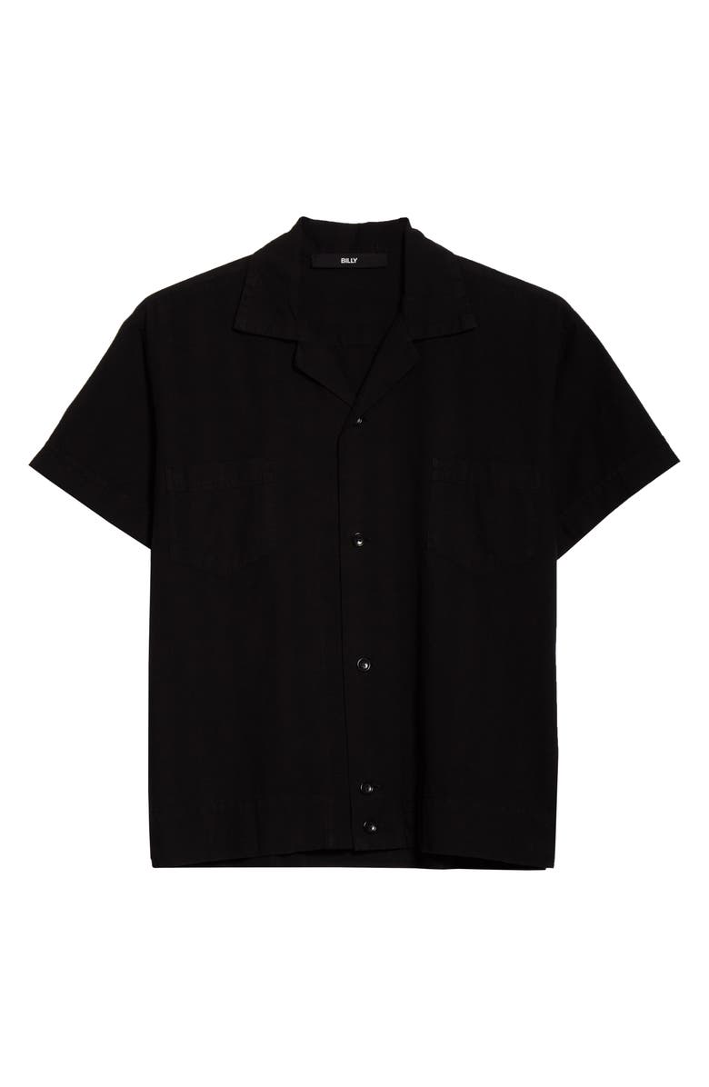 BILLY Los Angeles Butcher Short Sleeve Button-Up Shirt, Alternate, color,