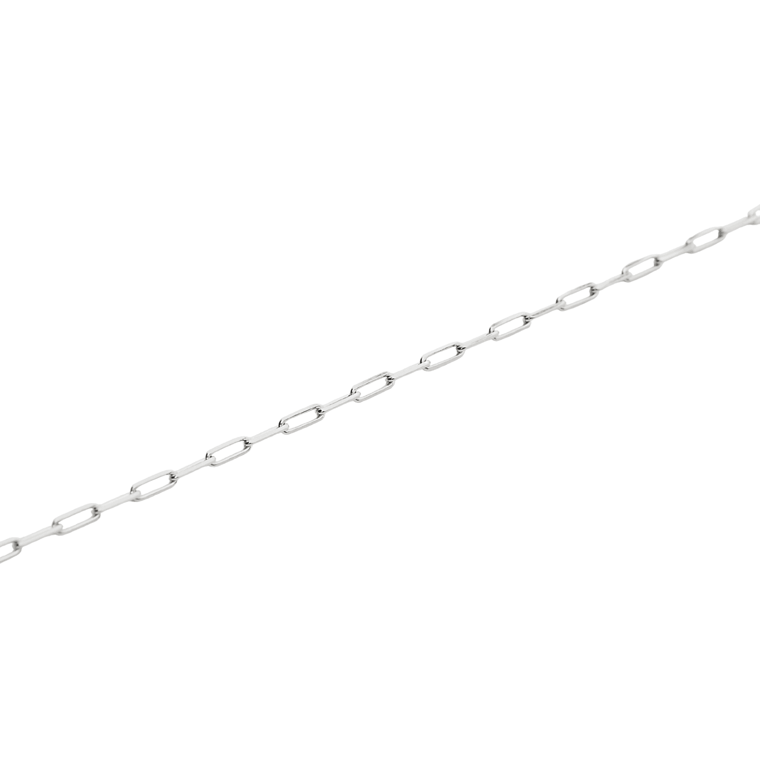 SPERO LONDON SPERO LONDON RECTANGULAR STERLING SILVER CHAIN BRACELET