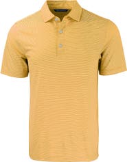 Cutter & Buck Forge Double Stripe Recycled Blend Polo