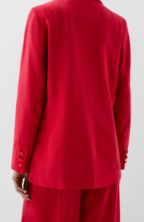 Scalpers Red Blazer In Red
