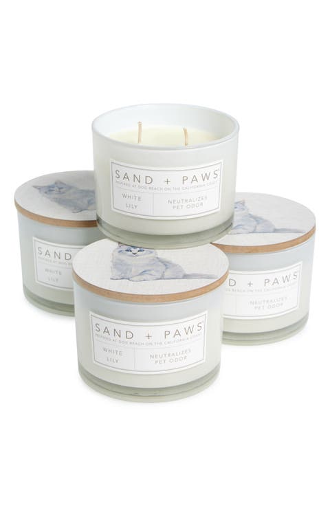 Set of 4 Scented Candles