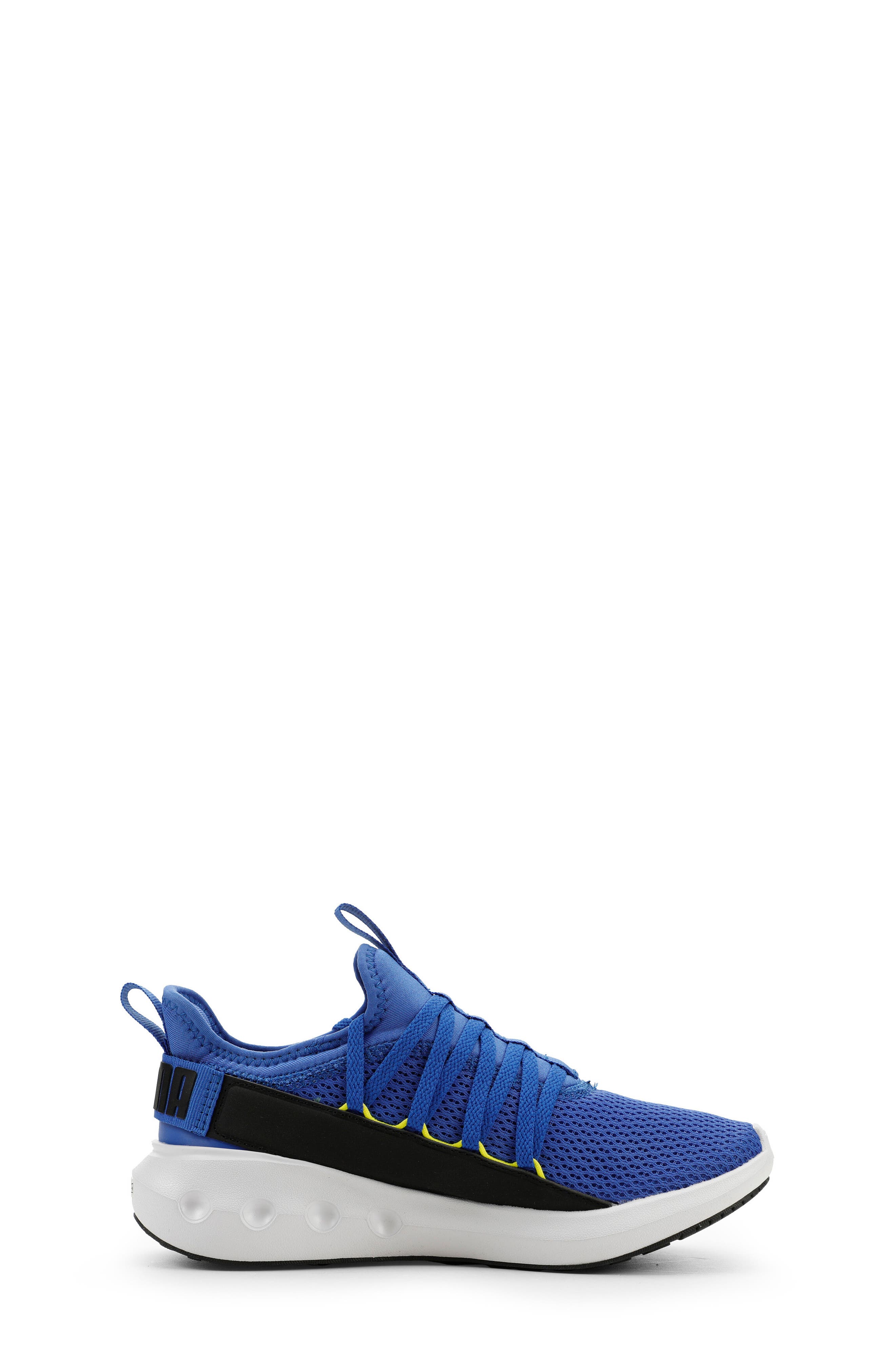 PUMA Kids' Carson Fresh Sneaker, Alternate, color, Royal Sapphire/ Lime/ Black