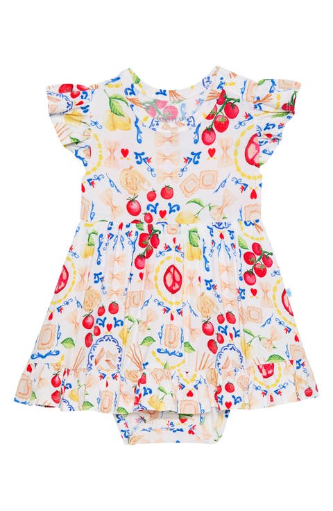 Ruffle Skirted Bodysuit
