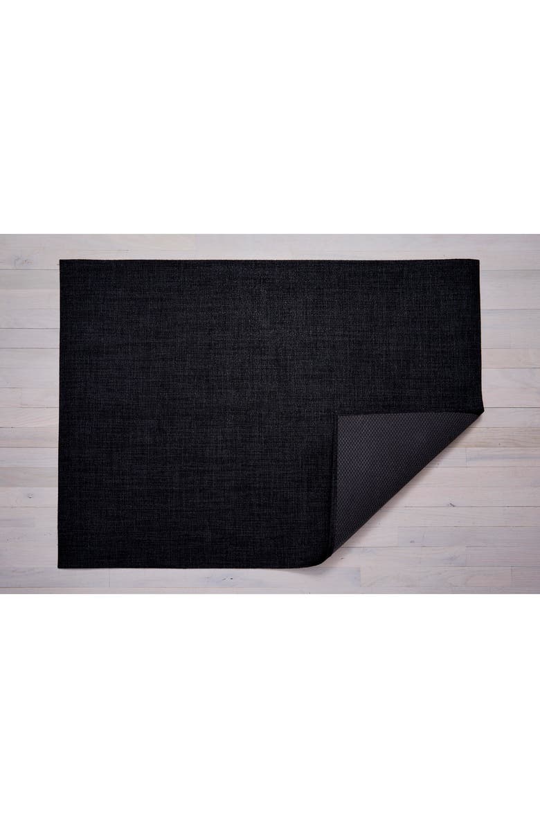 Chilewich Bouclé Indoor/Outdoor Floor Mat, Alternate, color, Noir