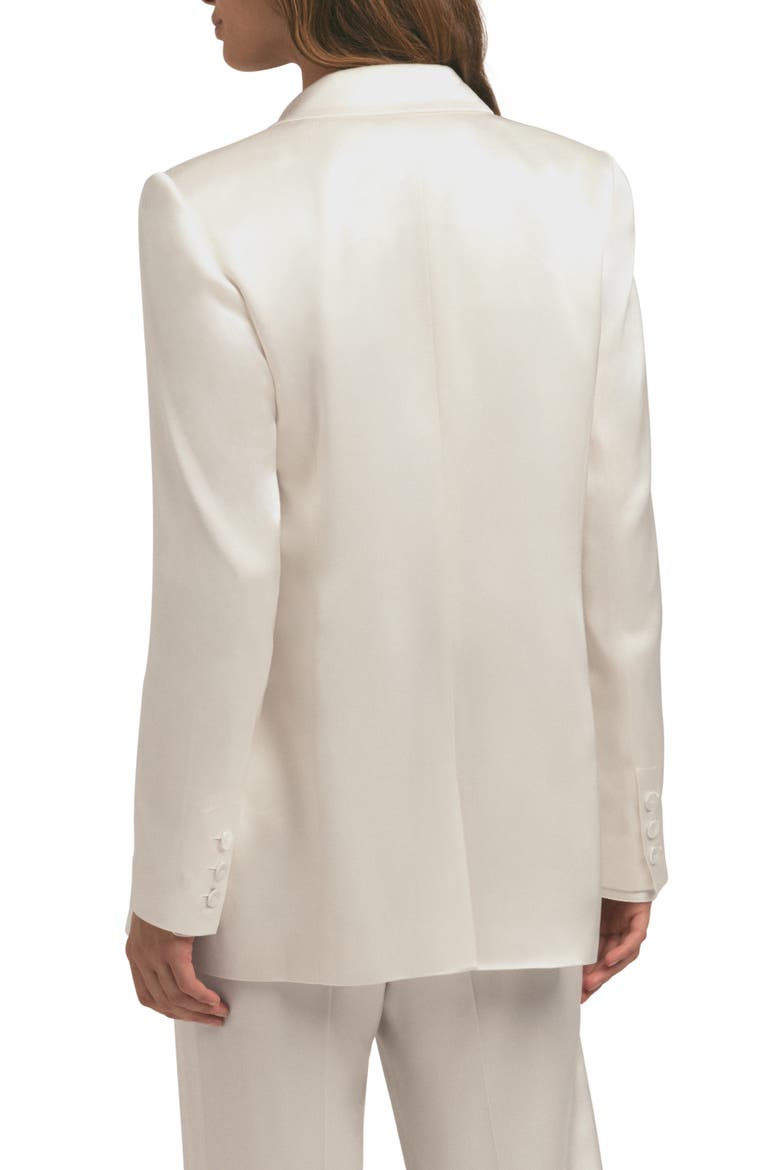 Satin Blazer, Alternate, color, IVORY