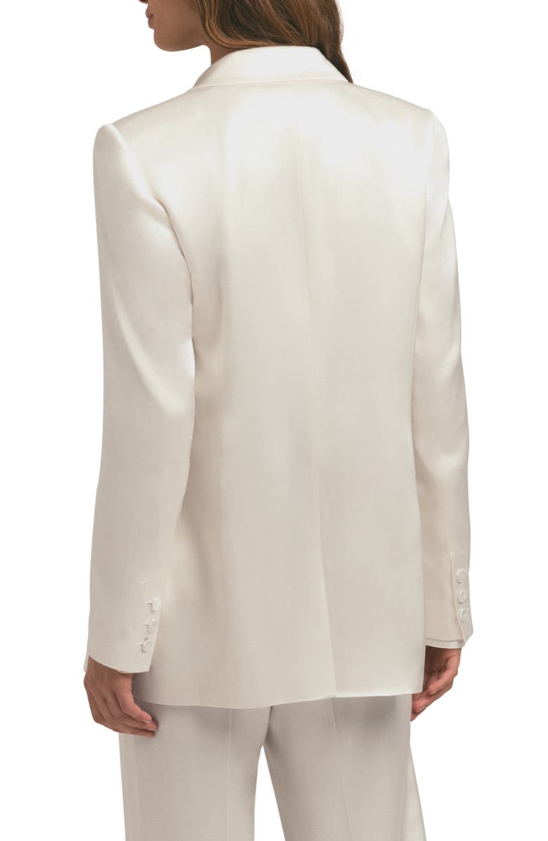 Favorite Daughter Satin Blazer, Alternate, color, Ivory