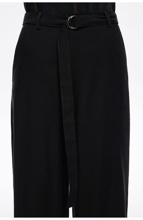 Bimba Y Lola Flared Trousers In Black