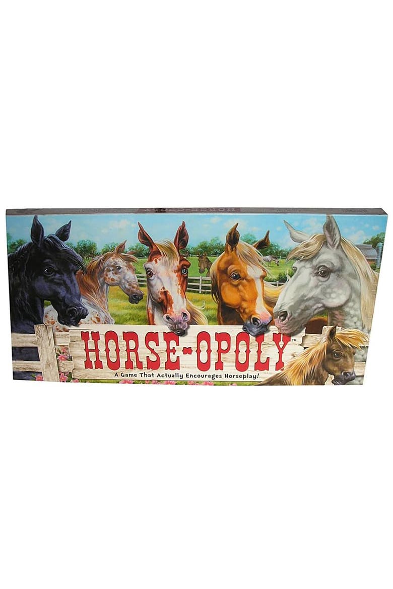 Horseopoly Monopoly Board Game, Alternate, color, Multicolored