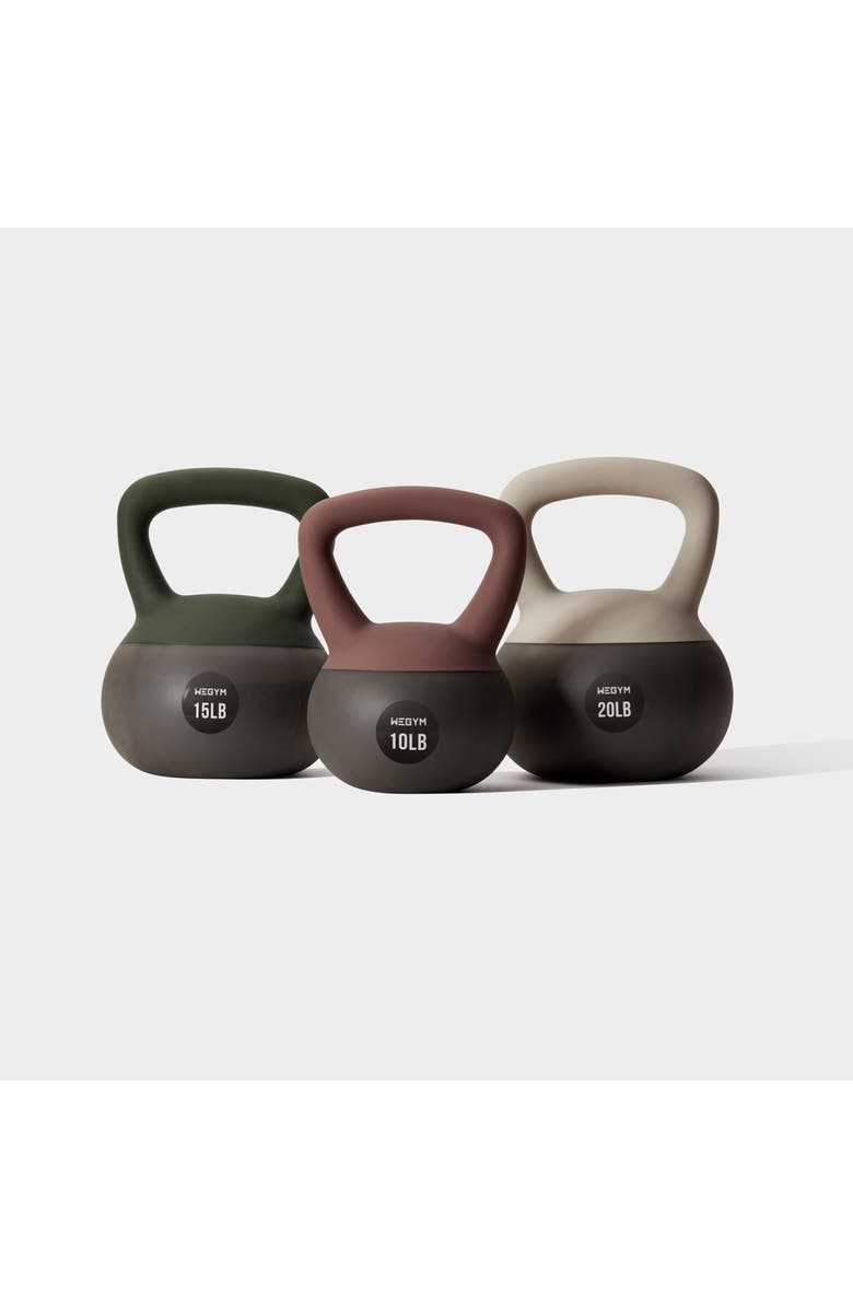 WeGym Soft Kettlebell 3pc Set, Main, color, Multi
