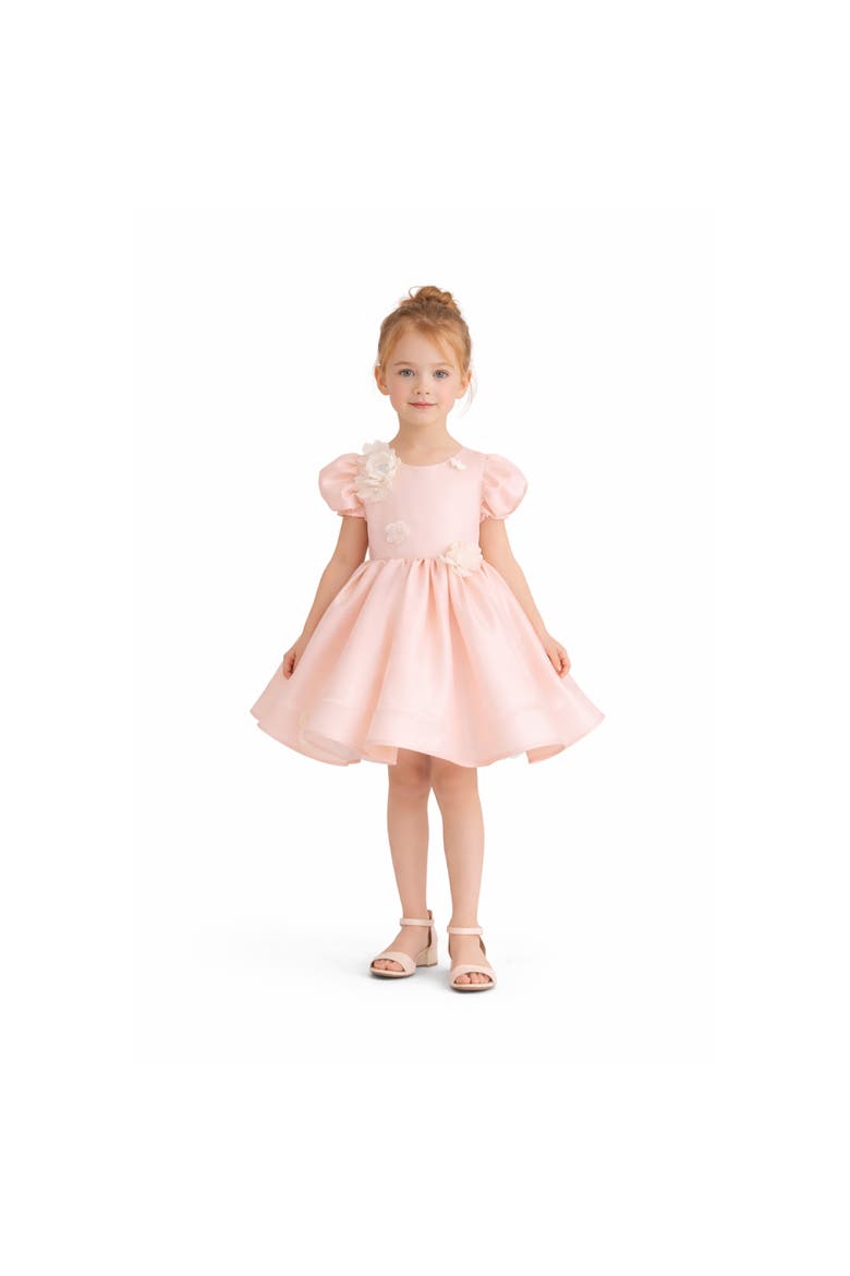 Anabelle Floral Dress, Alternate, color, Pink