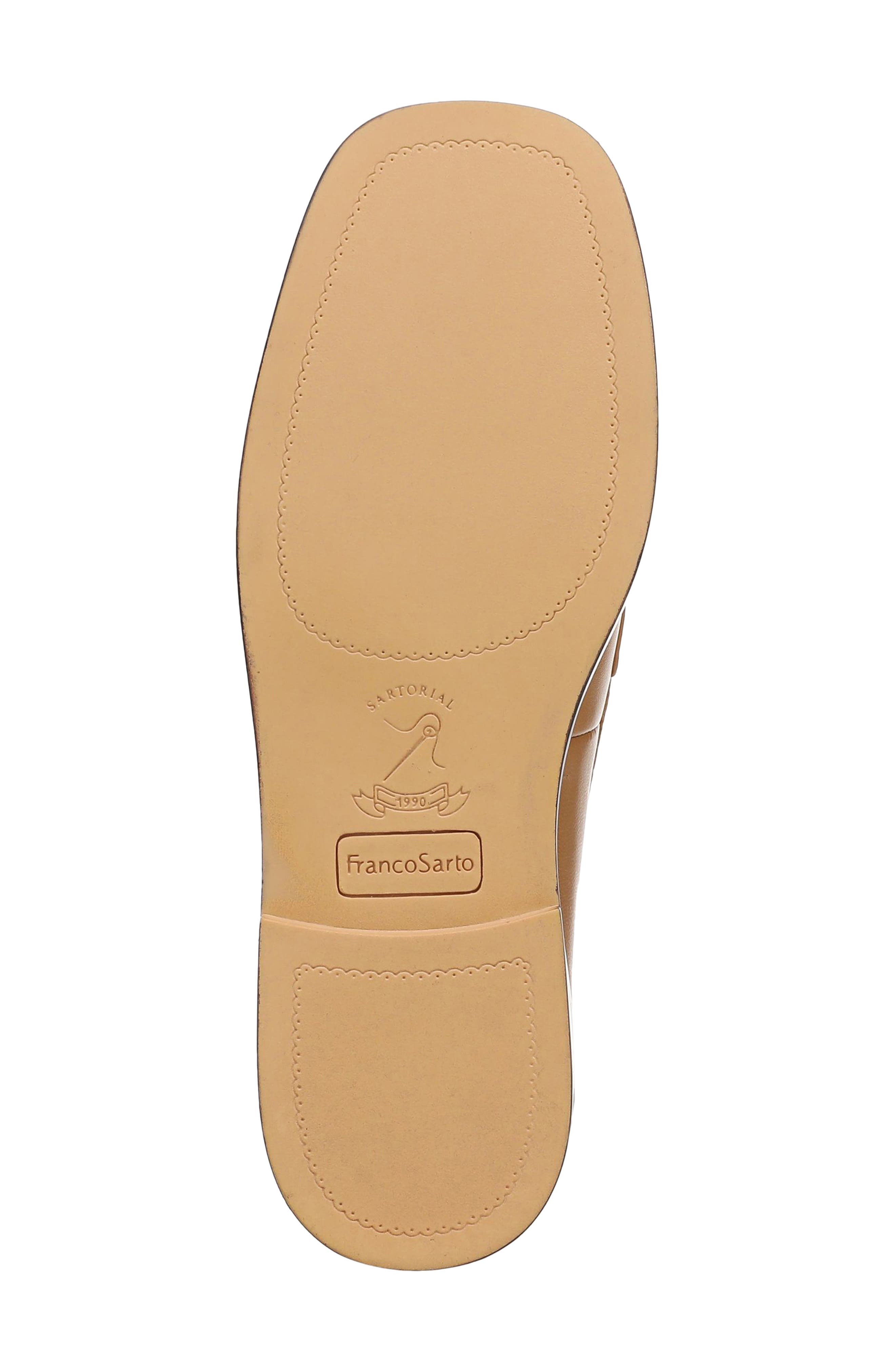 Bessy Coin Loafer, Alternate, color, BROWN LEATHER