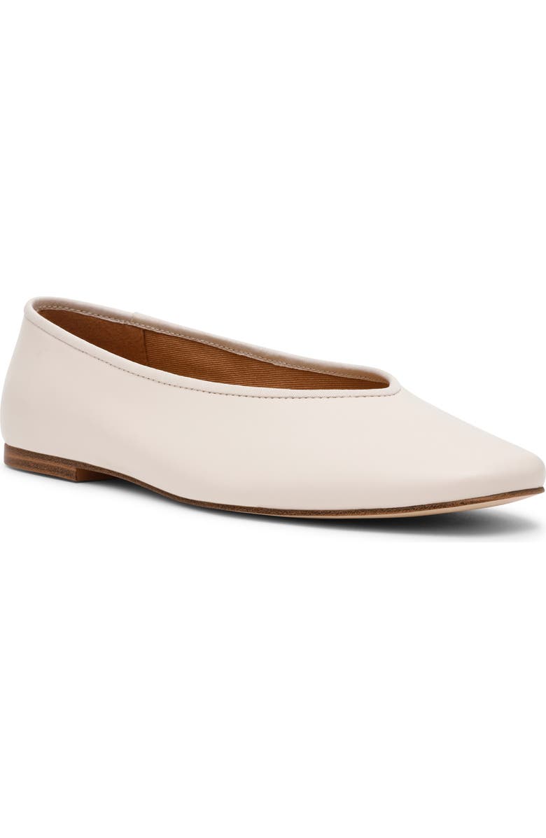 Steve Madden Pipa Ballet Flat, Main, color, Bone Leather