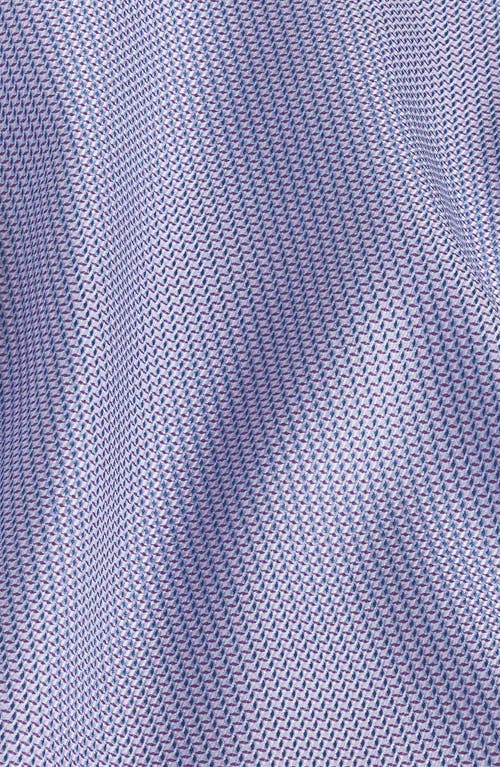 DAVID DONAHUE DAVID DONAHUE MICRO TEXTURE PRINT SPORT SHIRT