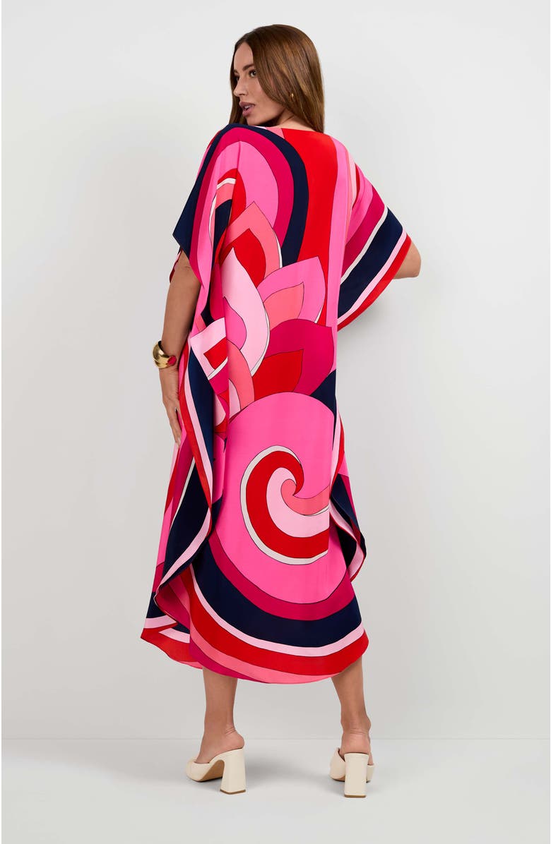 Trina Turk Jalani Maxi Caftan Dress, Alternate, color,